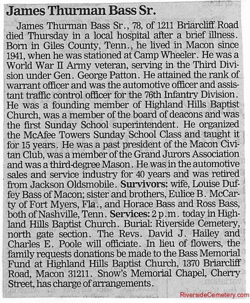 Obituary
