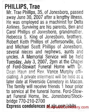 Obituary